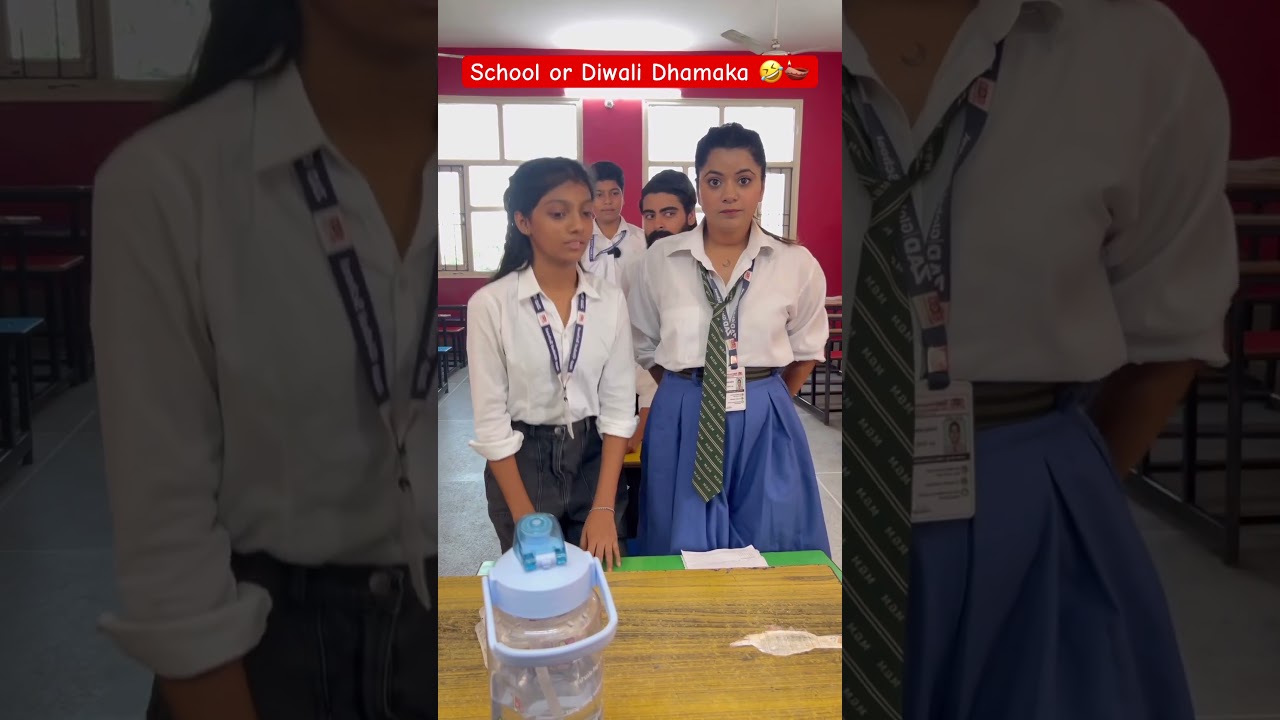 School or Diwali Dhamaka 🤣 #shorts #diwalispecial #diwaliparty #schooldiwali