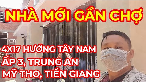 Tập 833 Nhà cấp 4 Hướng tây nam. 4x17 thổ cư chủ quyền. Ấp 3, Trung an, Mỹ tho, tiền giang.