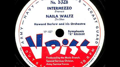 V-Disc 532 Howard Barlow