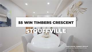 Home For Sale in Stouffville - 55 Win Timbers Crescent