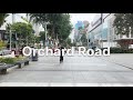 Orchard road singapore  jalan santai dan naik mrt