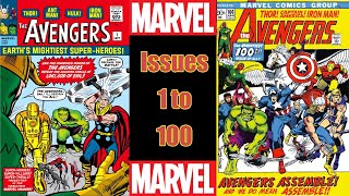 Marvel Comics - The AVENGERS - Issues 1 to 100  - Original Releases - Complete - 60th Anniversary