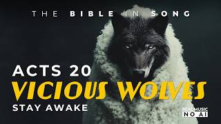 Acts 20 - Vicious Wolves (Stay Awake) || Bible in Song || Real Music – NO AI! || #114