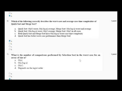 Data Structures and Algorithms Using Java | NPTEL Assignment 11 Solutions | Week 11