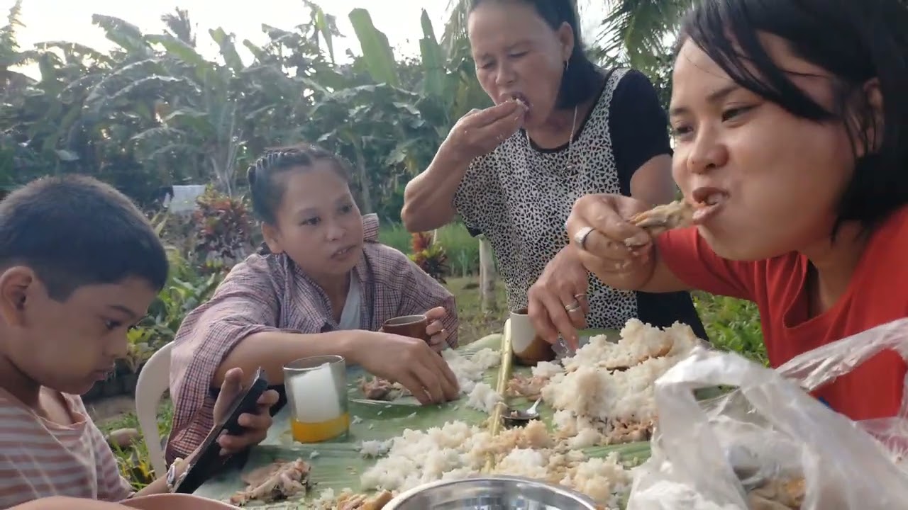 Lami kaayo Ang kaon Basta Ganito mag Tapok Ang Pamilya 😂