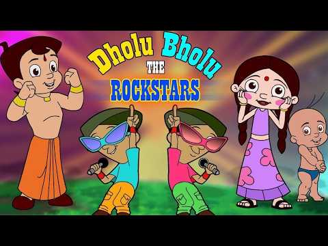 Kalia Ustaad - Dholu Bholu Ban Gaye Rockstar! 🎸| Hindi Cartoons for Kids | Funny Videos for Kids