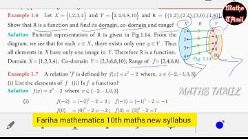 10th maths example 1.6,1.7,1.8 and 1.9 chapter 1 samacheerkalvi new syllabus @FarihaMathematics