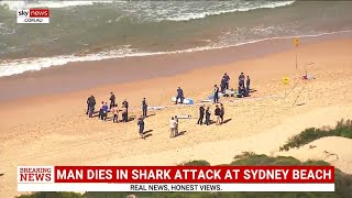 Man dies in shark attack at Sydney beach