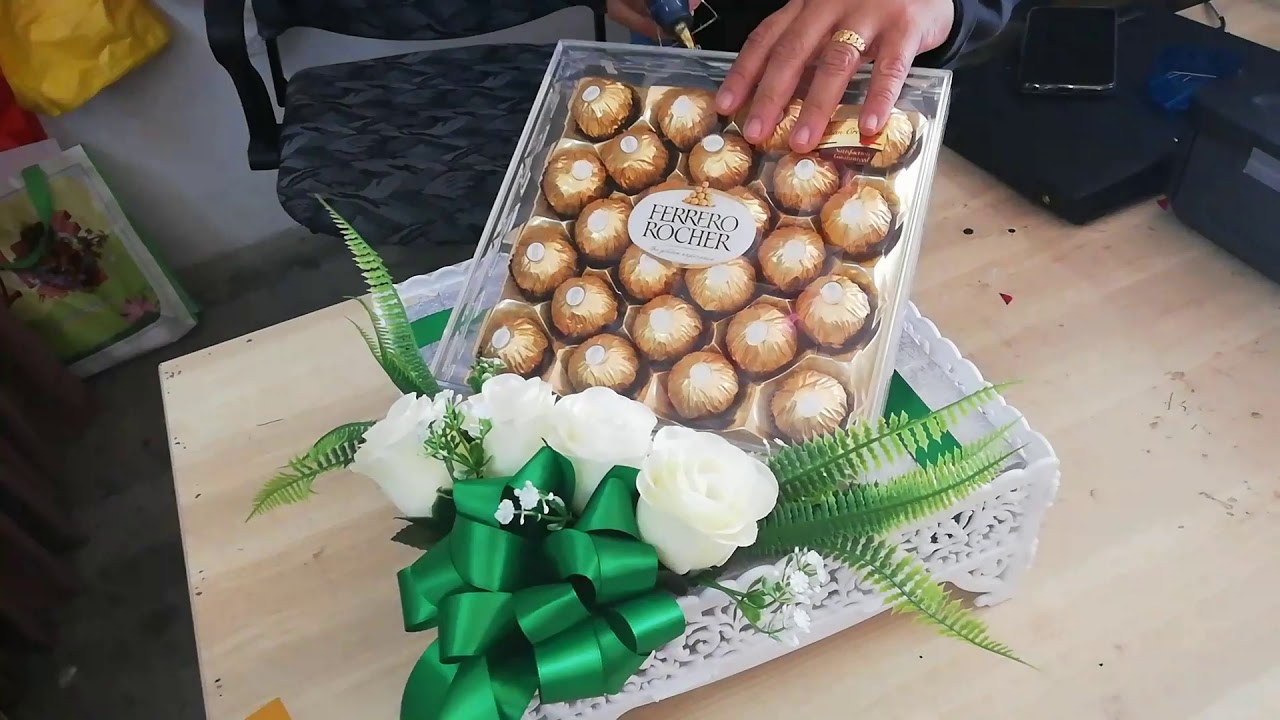 Gubahan Hantaran Simple Ferrero Rocher YouTube