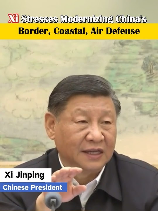 Xi stresses modernizing China's border, coastal, air defense #fyp  #fyp シ  #xijinping #military
