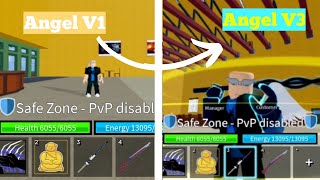 Gw Upgrade race Angel dari V1 ke V3 Roblox BloxFruit-BotakkkCream