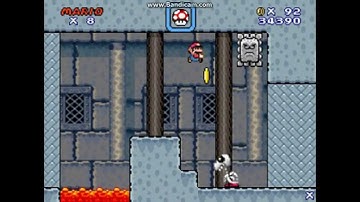 Super Mario Flash 2 Custom Level - Space Mario: The End - made by 8power8