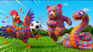 Ready Go Good kick | The mascot vibrato assistant dog placed on the football field | Aryan Kelvin screenshot 5