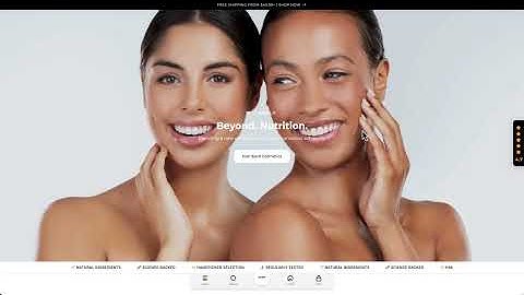 Example of using Navi+ Tab Bar on a real website #1