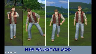 The Sims 4 New Walkstyle Mod