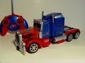 TRANSFORMING RC OPTIMUS PRIME REMOTE CONTROL TOY ROBOT TRUCK REVIEW