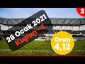 15 ocak cuma iddaa kuponu - YouTube