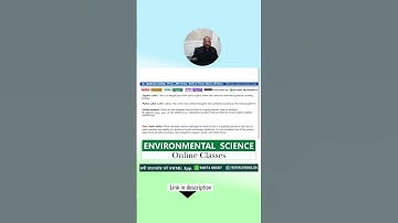 Environmental Science Important Questions 🌎Environmental Science | UGC NET | GPCB | CPCB | HPSC