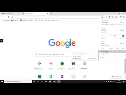 Cambiar tamaño letra en navegador Google Chrome