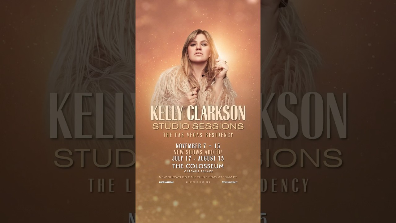 New Vegas shows have been added! Come see me at The Colosseum at Caesars Palace 🏛️🎰 On sale Friday