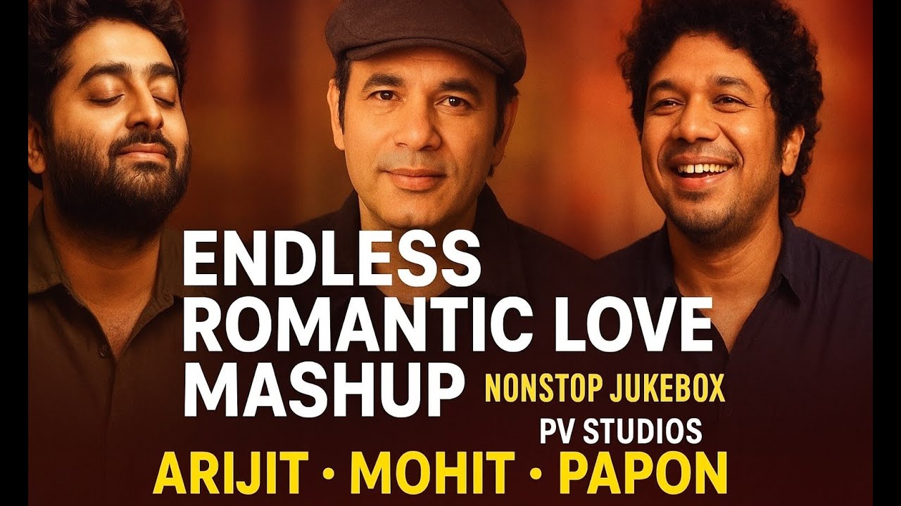 Endless Romantic Love Mashup 2025 | Arijit Singh x Mohit Chauhan x Papon | Bollywood Love Jukebox