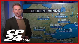 Toronto weather: Expect a cold, snowy Monday