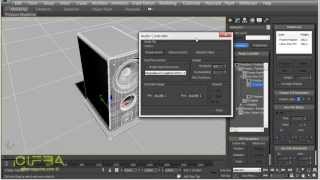 Анимация на основе контроллера AudioFloat. Работа с аудио в 3ds max. (часть 1)
