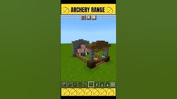 ARCHERY RANGE IN MINECRAFT || MINECRAFT BUILD HACKS || MINECRAFT HACKS || 🏹🏹🏹 ||