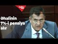 Millət vəkili pensiya alanlardan danışdı - Baku TV