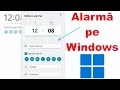 Cum setăm o alarmă pe Windows