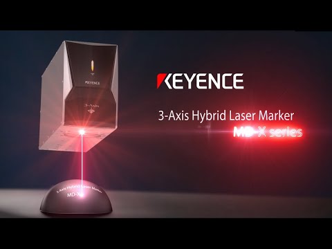 Laser Marking - KEYENCE MD-X Series Laser Marker