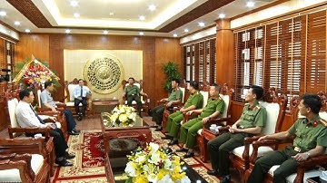 Đẩy mạnh xây dựng lực lượng Công an nhân dân trong sạch, vững mạnh