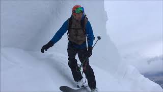 Large Deep Slab Avalanche, Big Sky Ski Resort 2 December 17