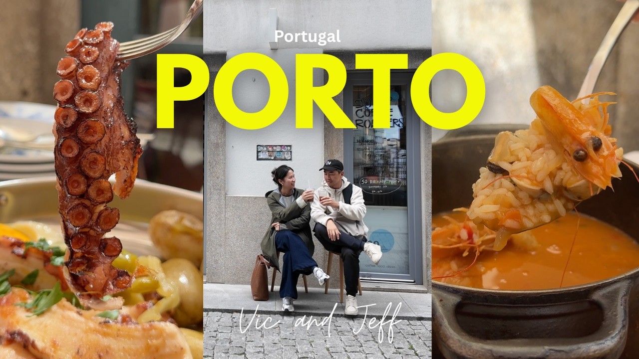 PORTO, Portugal vlog - where to eat (25 spots with eaters from LA)