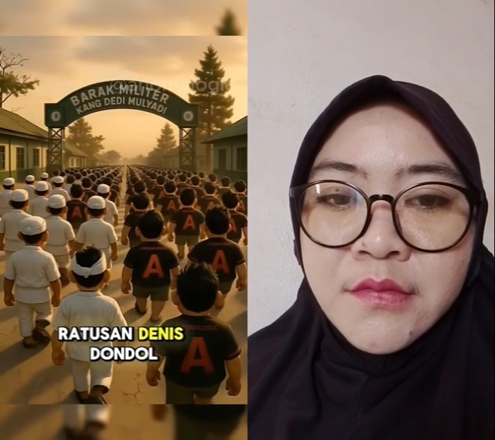 ratusan Denis dontol di bawa kang dedi Mulyadi ke barak #animasi #filmpendek #kartun