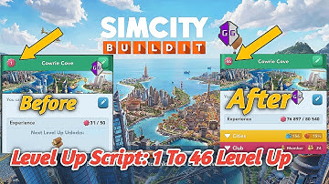 Simcity Buildit Level Up Fast | Script Simcity buildit Fast Level Up New Trick