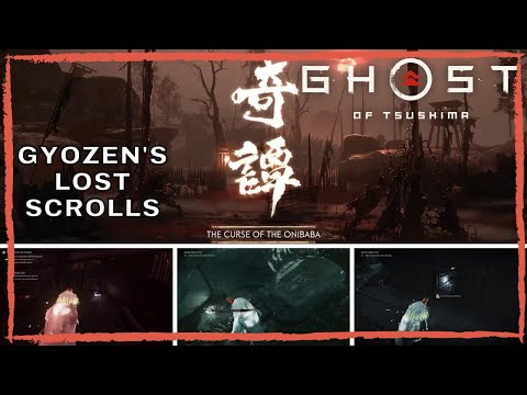 Ghost of Tsushima Legends The Stranded Dead - Gyozen's Lost Scrolls  Locations/Die gestrandeten Toten 