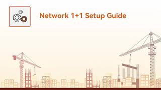 Meridian M-survey Network 1+1 Setup Guide