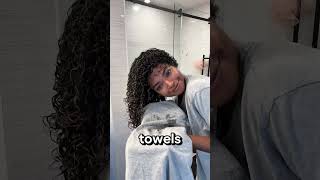 Frizz Free Curly Hair Routine