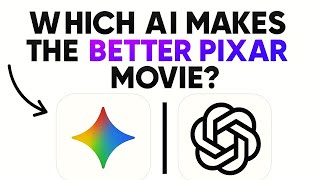 ChatGPT vs Gemini Which AI Makes the BETTER Pixar Movie