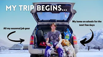 Leaving my Seasonal Job to Road Trip | Bighorn Canyon in my Grand Cherokee