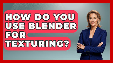 How Do You Use Blender For Texturing? - Graphic Design Nerd