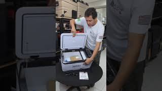 ⚡️ CABE 32 LATAS! CONHEÇA A MINI GELADEIRA DA TOPRV COM COMPRESSOR TOSHIBA! ❄️🚙