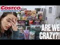 MASSIVE COSTCO HAUL THE DAY BEFORE THANKSGIVING | ARE WE CRAZY?!