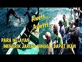 Nelayan puger menarik jaring sampai dapat ikan tongkol || terbaru