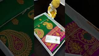 👉 #2057only | New Design Kanjipuram Silk Saree With Box Packing
