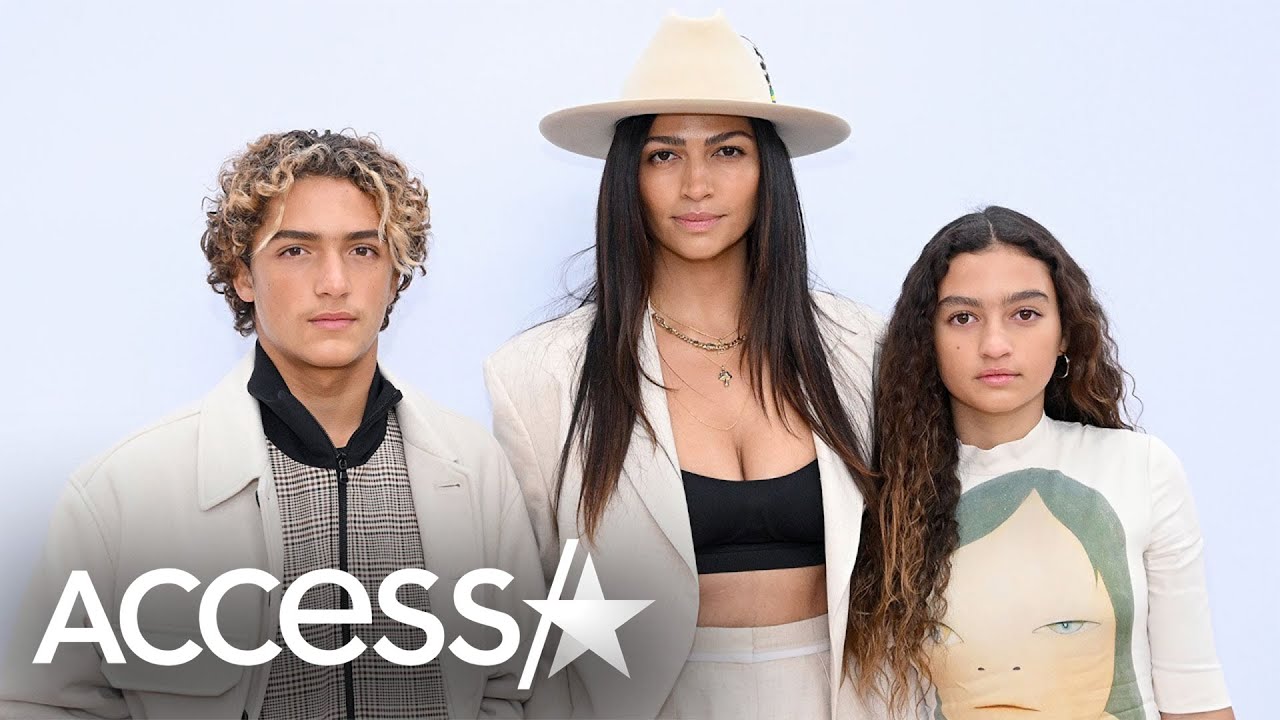 Matthew McConaughey & Camila Alves' Kids Levi & Vida Make Rare Appearance At Paris Fashion Week