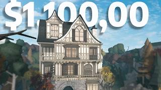 Building a $1M Tudor house in Bloxburg