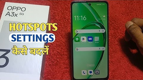 How To Change Hotspot password in Oppo A3x 5g | Oppo A3x 5g में Hotspot Data Limit कैसे लगाएं
