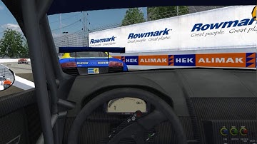 rFactor Mod GT All - DB9S GT3 - Houston 2007 - Battle for 1st on board